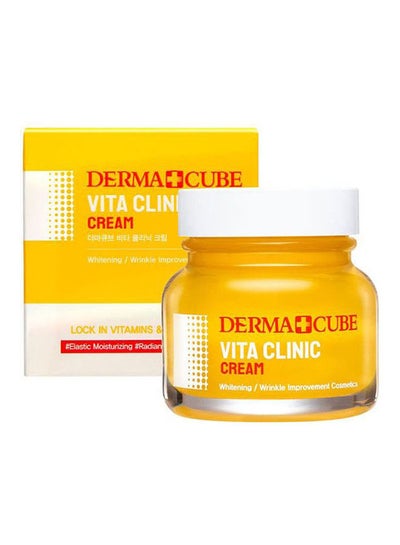 Buy Derma Cube Vitamins & Moisture Vita Clinic Cream Yellow 60ml in Egypt