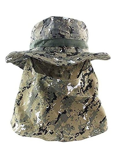 Buy UPF 50+ UV Sun Protection Fishing Hat With Neck Flap in UAE