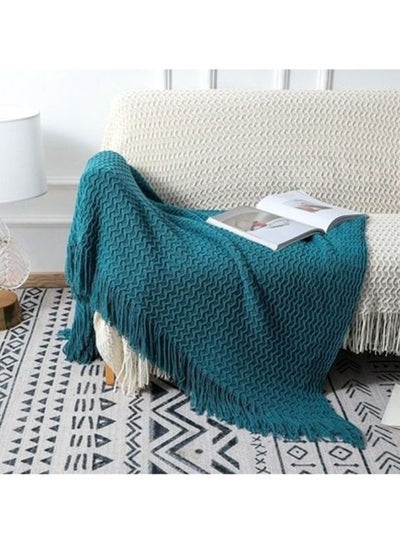 اشتري Sofa Blanket مركب أزرق 127x173سم في الامارات