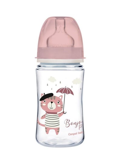 اشتري Canpol babies EasyStart Anti-colic Wide Neck Bottle 240ml PP BONJOUR PARIS في مصر