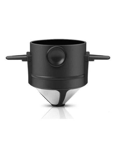 Buy Pour Over Coffee Filter Black/Silver in Saudi Arabia