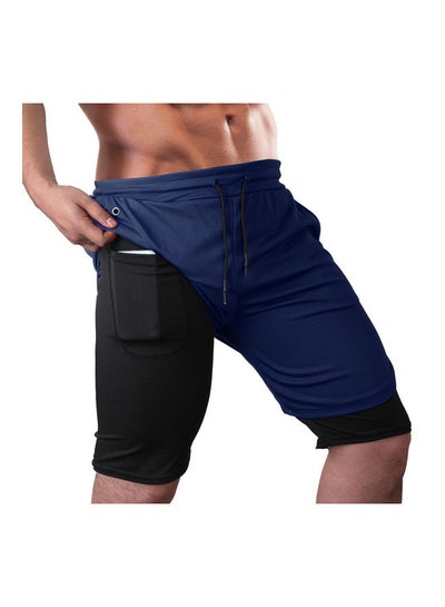 Buy Quick-Drying Solid Shorts L in UAE