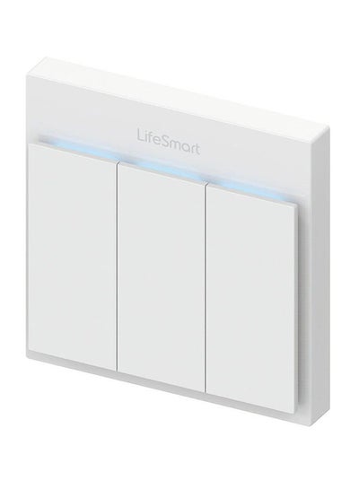 Buy 3 Way Blend Smart Switch White 8.9cm in Saudi Arabia