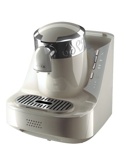 اشتري ماكينة تحضير القهوة التركية 0.95 L 710.0 W OK002 أبيض/ كروم في السعودية