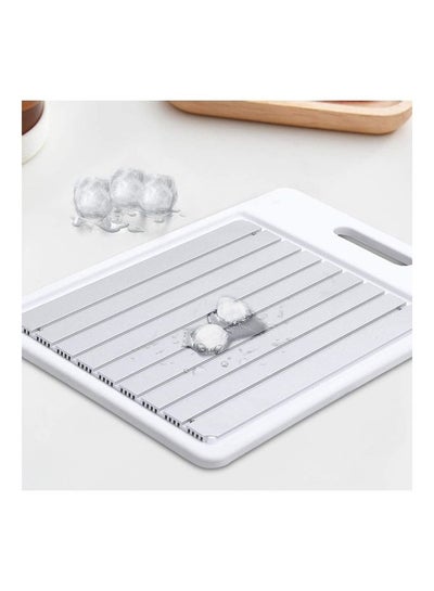 Buy Fast Defrosting Thaw Tray For Frozen Food Multicolour in UAE