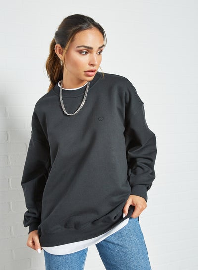 Buy Adicolor Oversized Sweatshirt Black in Egypt