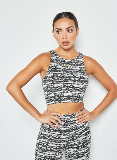 Buy MYT Cropped Training Tank Top Black in Egypt