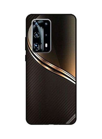 Buy Protective Case Cover For Huawei P40 Pro+ Steel Pattern in UAE