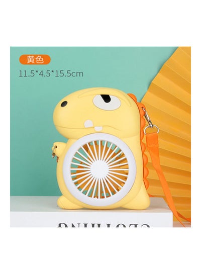 Buy USB Portable Mini Handheld Fan 2W 57744eu Yellow in Saudi Arabia