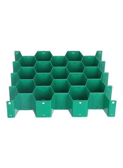 Buy Plastic Drawer Organizer Green 6.5x35.5cm in Egypt