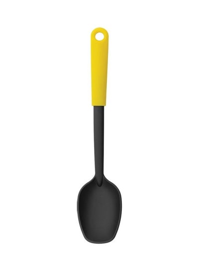 Buy Nylon Vegetable Spoon Yellow/Black in UAE