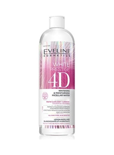 Buy White Prestige 4D  Whitening & Moisturising Micellar Water 400ml in UAE