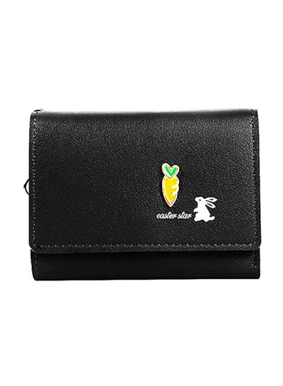 Buy Sleek Lightweight Casual Wallet Black in UAE