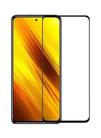 Buy For Xiaomi Poco X3 5D Full Screen Protector  Frame Black-Clear in Egypt