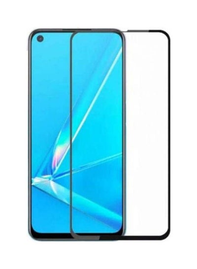 Buy 5D Tempered Glass Screen Protector For Oppo A52 Clear-Black in Egypt