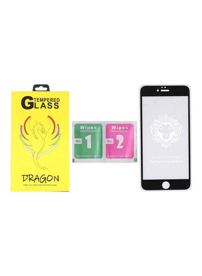 Buy Anti-Fingerprint 5D Glass Screen Protector For Apple Iphone 6 Plus Black-Clear in Egypt