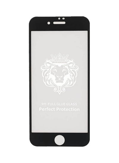 Buy 9H Glass Screen Protector For Apple Iphone 7 Black-Clear in Egypt