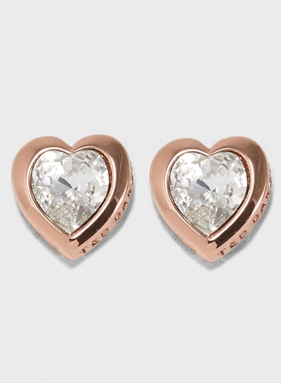 Buy Han Crystal Heart Earrings in Saudi Arabia