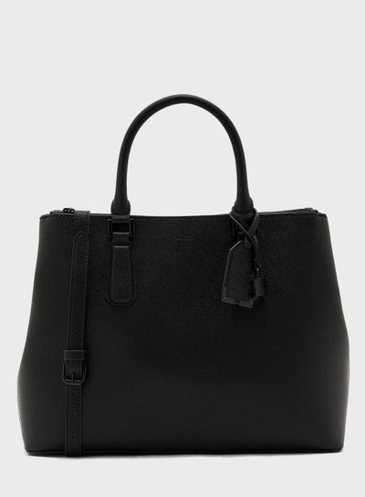 Buy Cadewiel Logo Detail Satchel Black in Saudi Arabia