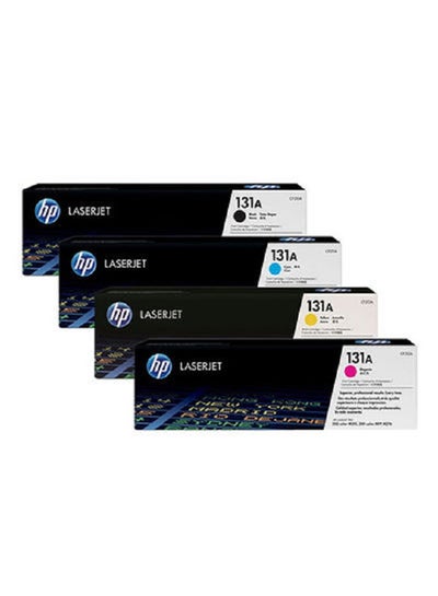 Buy Hp 131A Laserjet Toner Cartridge, Multicolor [131A-Cmyk] Multicolour in UAE