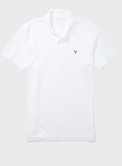 Buy Standard Fit Flex Polo White in Saudi Arabia