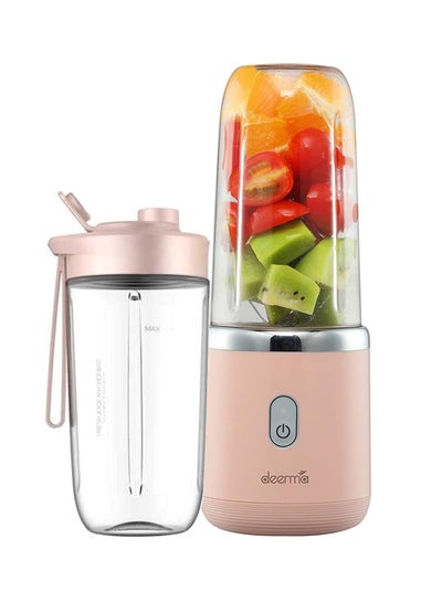 Buy Juicer With Juice Cup 400.0 ml 140.0 W DEM-NU05 Pink/Clear in UAE