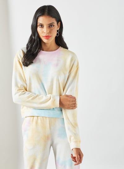 Buy Tie Dye Sweatshirt Multicolour in UAE