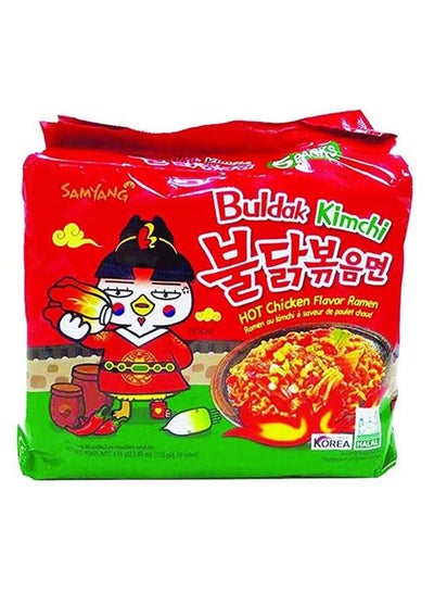 Buy Buldak Kimchi 675grams Pack of 5 in UAE