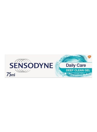 Buy Daily Care Deep Clean Gel Toothpaste White 75ml in Saudi Arabia
