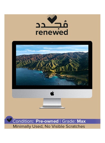 اشتري مُجدد - كمبيوتر مكتبي آي ماك طراز A2116 بشاشة مقاس 21.5 بوصة، ومعالج كور i5 / وذاكرة رام سعة 8 جيجابايت/ ومحرك أقراص صلبة سعة 1 تيرابايت / وبطاقة رسومات إنتل أيريس بلس جرافيك 640 بسعة ذاكرة 1536 ميجابايت اللغة الإنجليزية فضي في الامارات