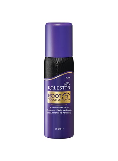 Buy Koleston Root Touch Up Spray Black 75ml in UAE