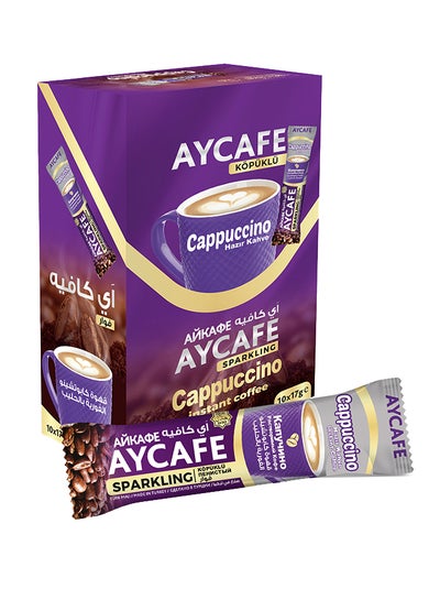 Buy Cappuccino Instant Coffee 170grams Pack of 10 in UAE