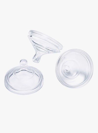 Buy 3-Piece Nursh Slow Feeding Nipple Set (0m+) in UAE