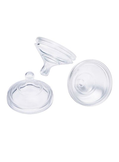 Buy 3-Piece Nursh Medium Feeding Nipple Set (3m+) in UAE