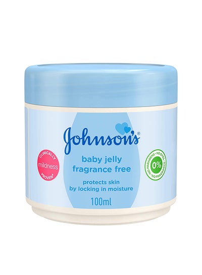 Buy Baby Jelly, Fragrance Free, Protects Skin By Locking In Moisture - 100Ml in Saudi Arabia