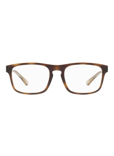 Buy Men's Rectangular Eyeglass Frame - Lens Size: 53 mm in UAE