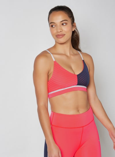 Buy Neo-Future Sports Bra Peacoat-Ignite Pink in UAE