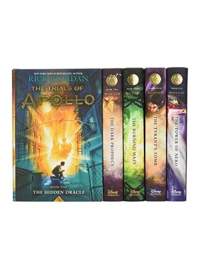 اشتري Trials of Apollo, the 5-Book Hardcover Boxed Set hardcover english - 2020 في الامارات