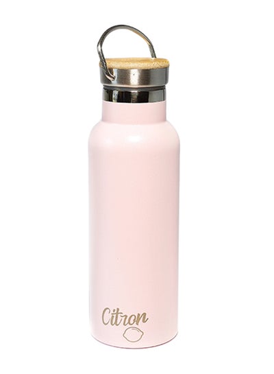 Buy Stainless Steel Water Bottle 500ml - Pink in UAE