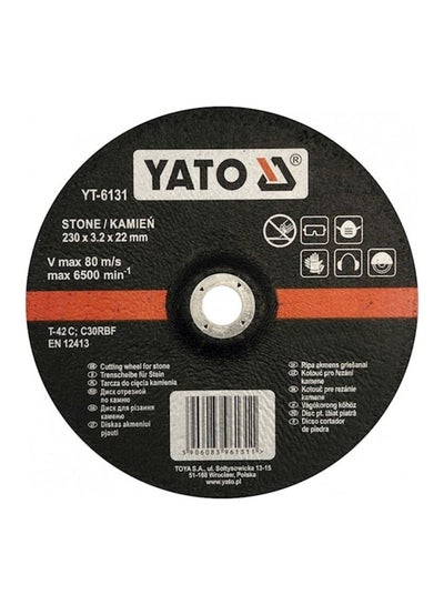 Buy Stone Cutting Disc Black in UAE