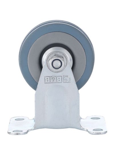 Buy Caster Fixed Wheel Silver/Grey 50mm in Saudi Arabia