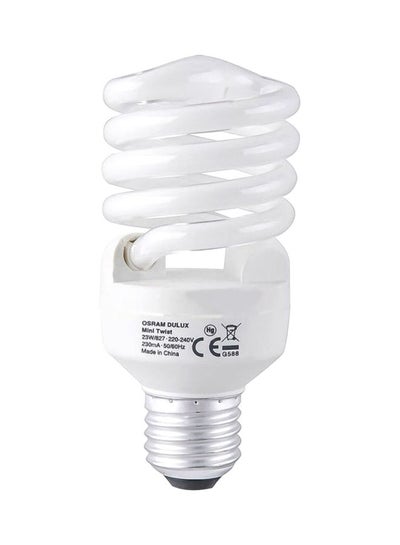 Buy Duluxstar Mini Twist CFL 23W Warm White 119x54mm in UAE