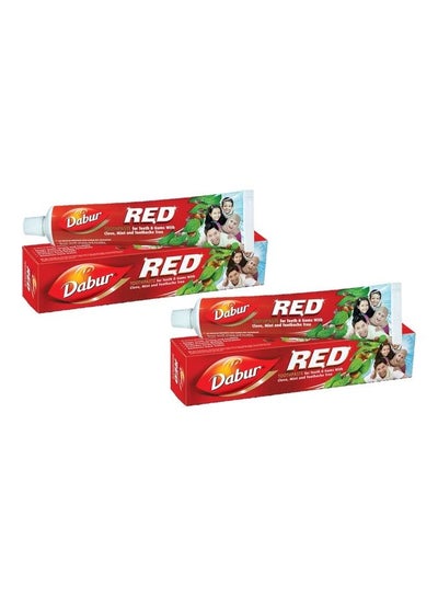 Buy Pack Of 2 Toothpastes Red 200grams in UAE