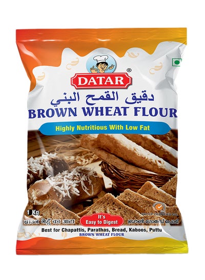 Buy Brown Wheat Flour 1kg in UAE