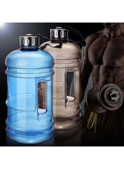 اشتري Outdoor Sports Water Bottle Blue 2.2L في الامارات