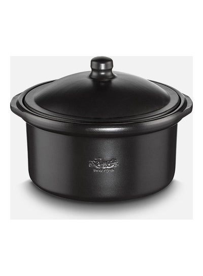 Buy Cocotte Clay Pot Black 25cm in UAE