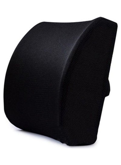 Buy Car Memory Foam Cotton Lumbar Support Back Cushion in UAE