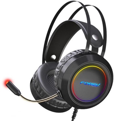 Buy Channel Gaming Headset Breath Led Computer Wired Headphones-Fv-G95 in Egypt
