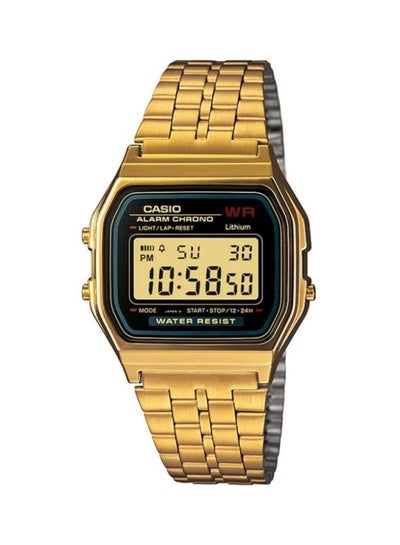 Buy Water Resistant Digital Watch A159WGEA-1DF - 33 mm - Gold in UAE