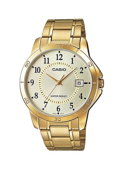 Buy Men's Stainless Steel Analog Wrist Watch MTP-V004G-9BUDF - 47 mm - Gold in UAE